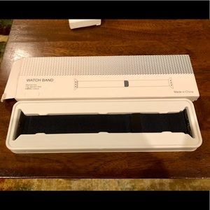 Iphone watch Milanese Loop Black Band